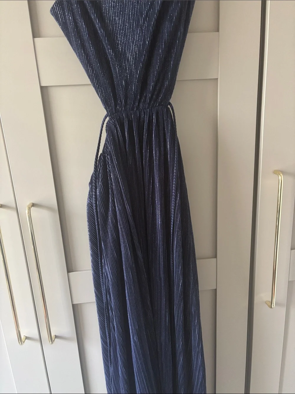 Black Daisy Cutout Maxi dress